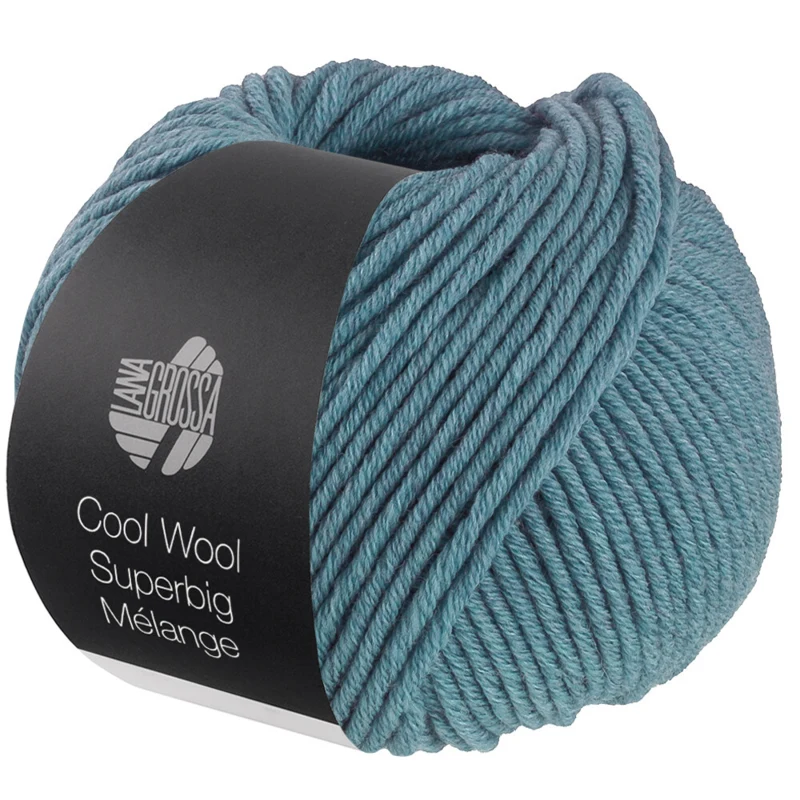 Lana Grossa Cool Wool Superbig 227 Dove blue heathered