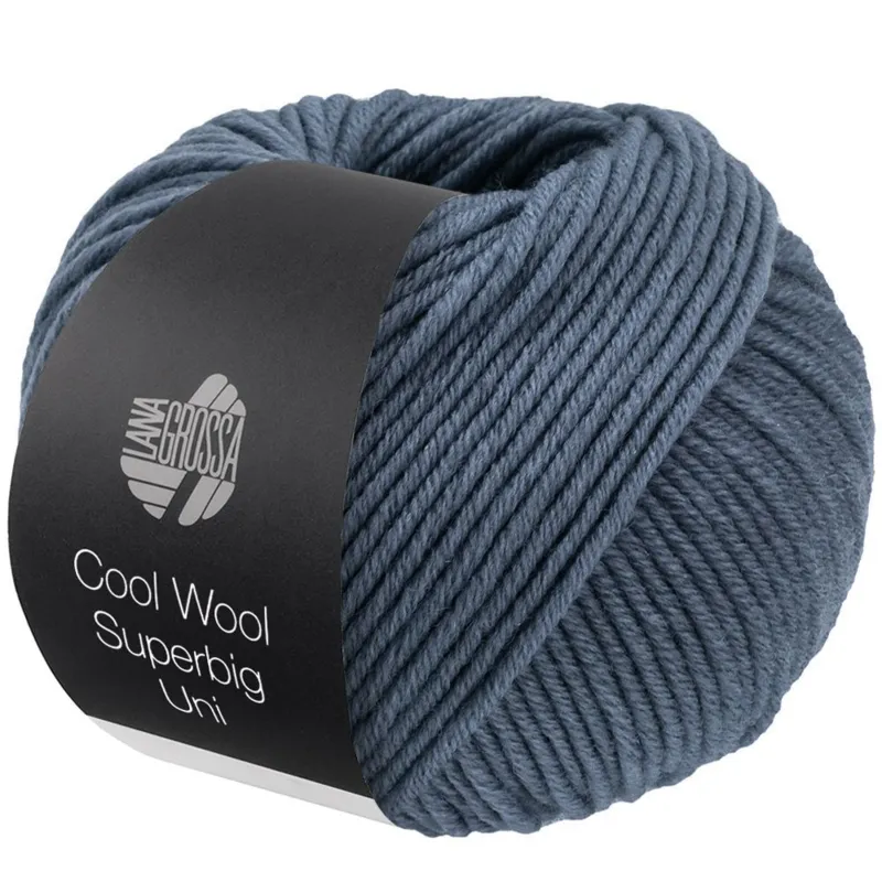 Lana Grossa Cool Wool Superbig 18 Steel blue