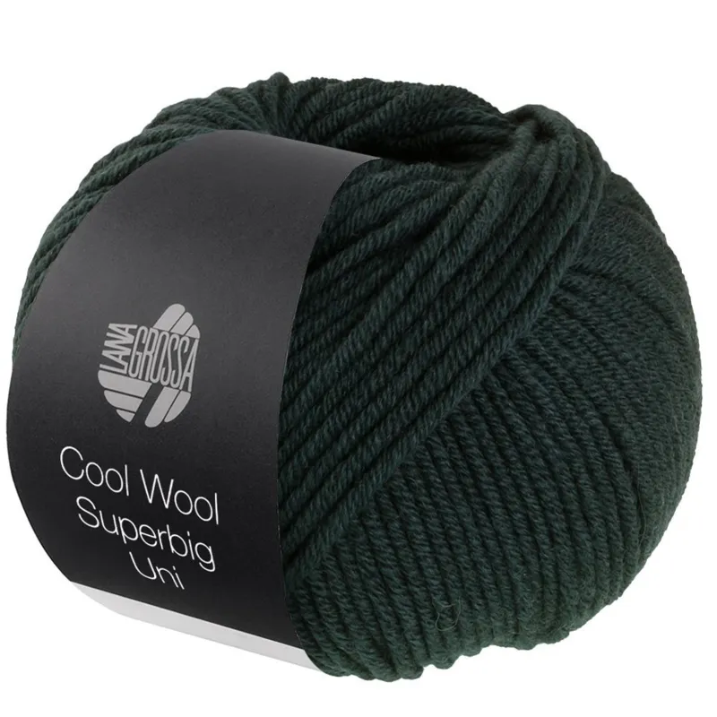 Lana Grossa Cool Wool Superbig 29 Loden green