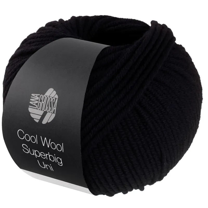 Lana Grossa Cool Wool Superbig 43 Black
