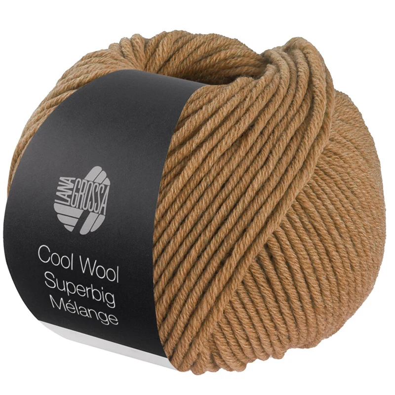 Lana Grossa Cool Wool Superbig 230 Caramel heathered