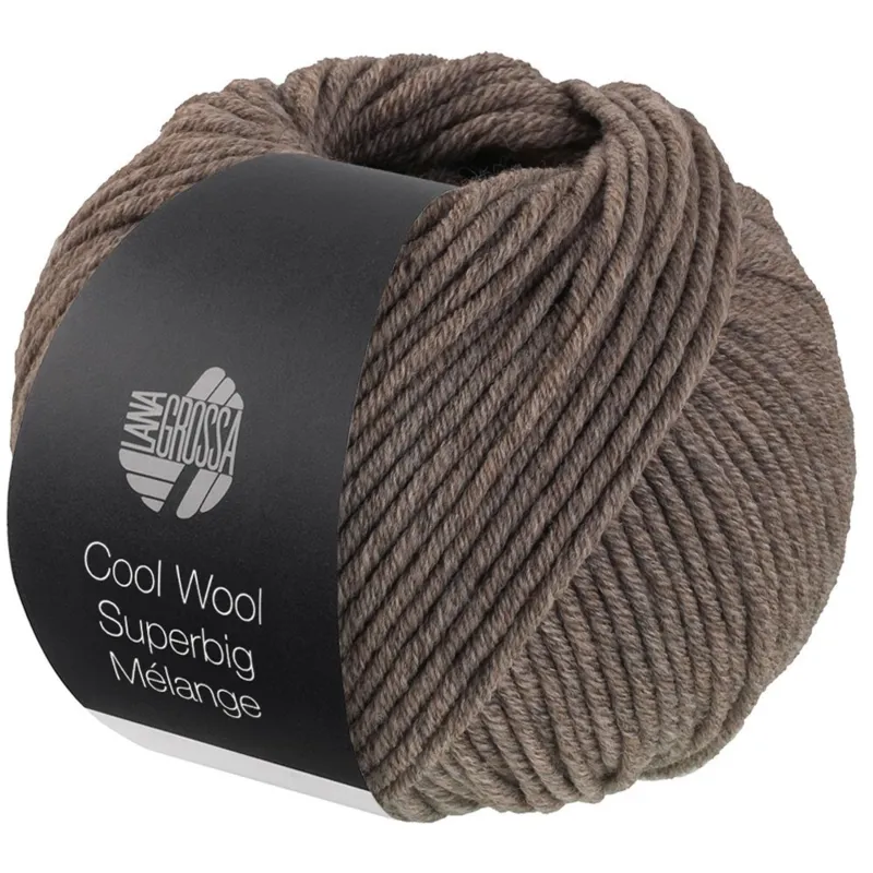 Lana Grossa Cool Wool Superbig 213 Taupe heathered