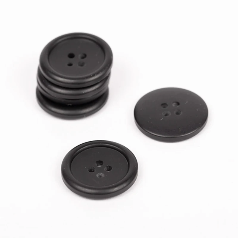 DROPS Matte Black, Button, 20 mm (no. 816)