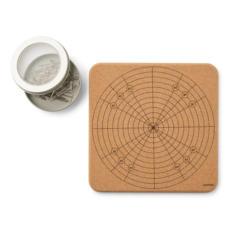 LindeHobby Blocking Mat, Cork, 20x20 cm