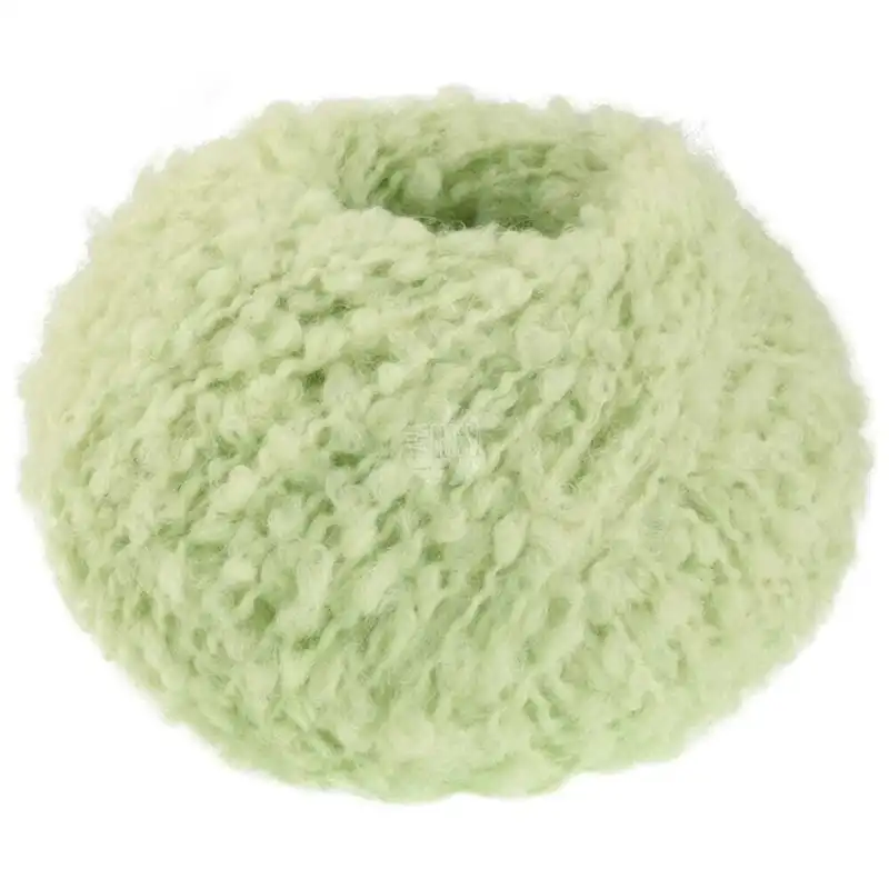Lana Grossa Orsetto 10 White green