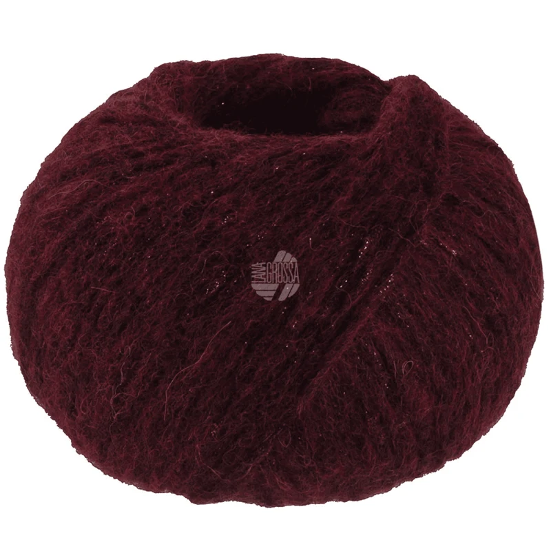 Lana Grossa Lucciola 11 Black red