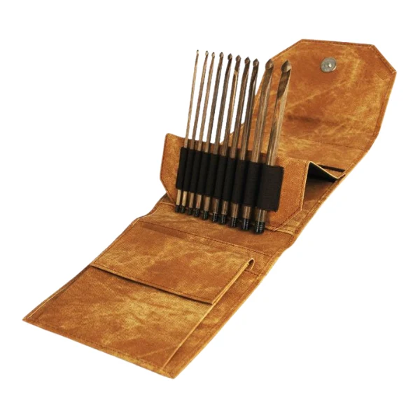 LYKKE Crochet Hook Set Umber, Tan, 15 cm