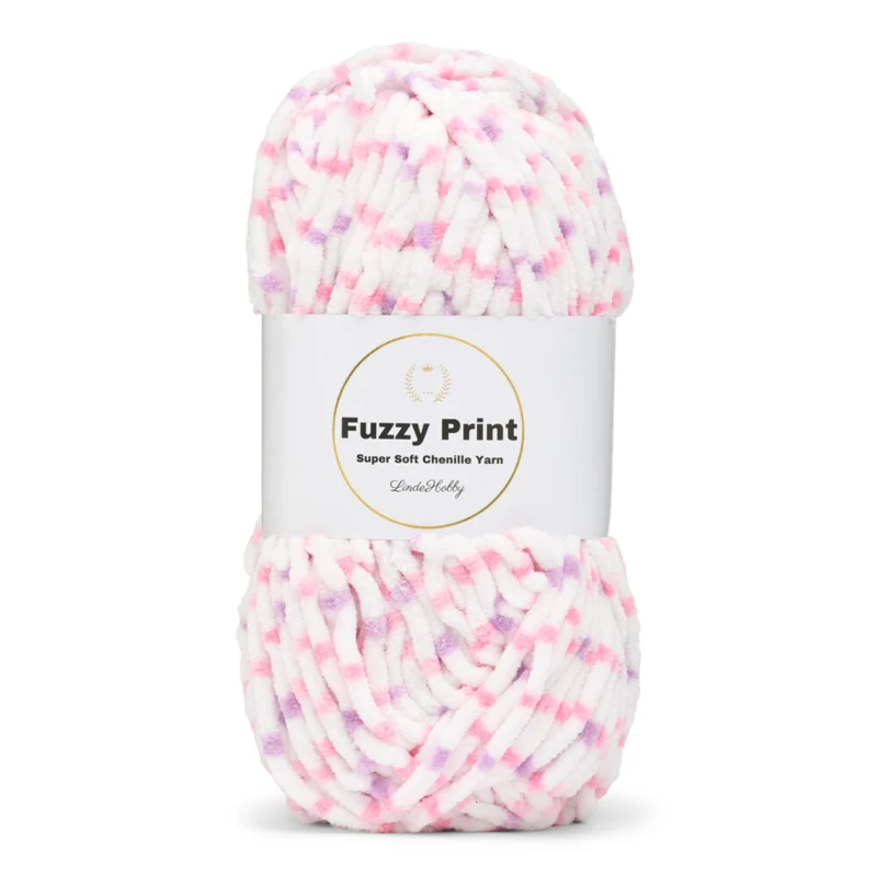 LindeHobby Fuzzy Chenille Print 03 Fairytale