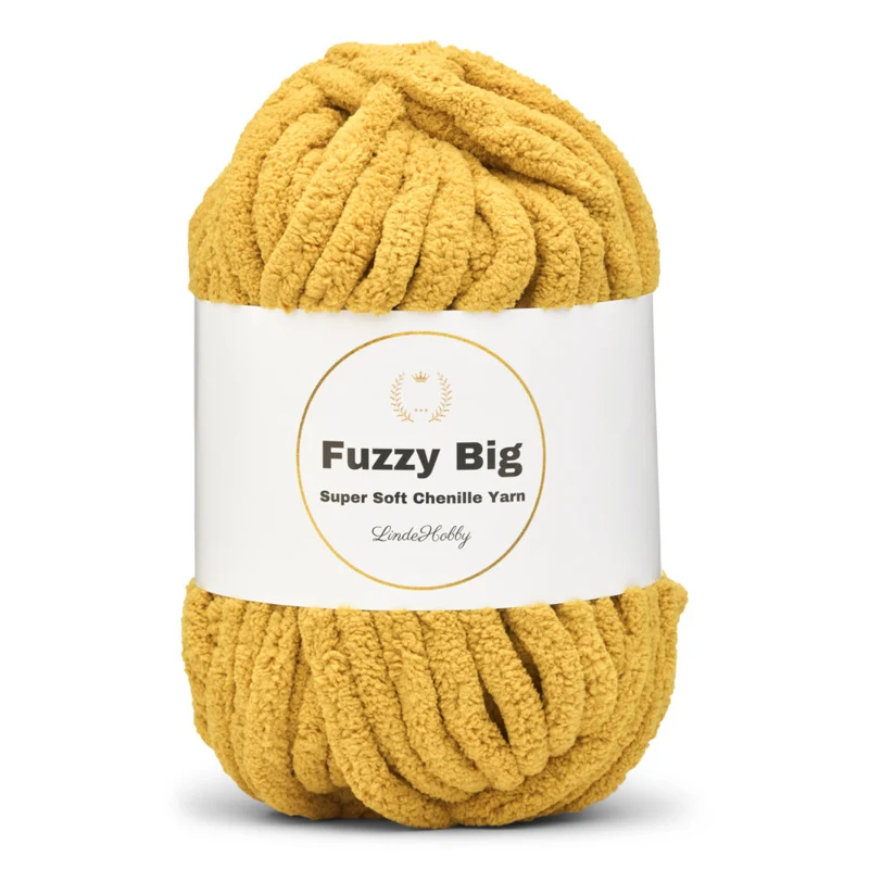 LindeHobby Fuzzy Chenille BIG 23 Golden Ochre
