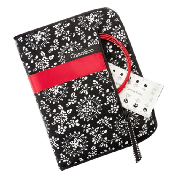 ChiaoGoo Interchangeable Circular Needle Set Twist Red Lace, Small, 13 cm