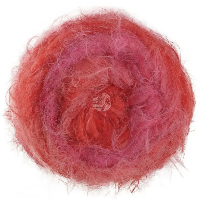 Lana Grossa Basta Mista 106 Pink/Fuchsia/Salmon pink/Coral/Red