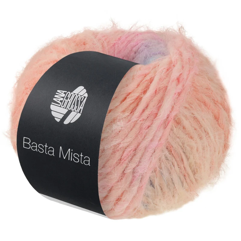 Lana Grossa Basta Mista 113 Lime/Turquoise/Aqua/Salmon/Pink/Lilac