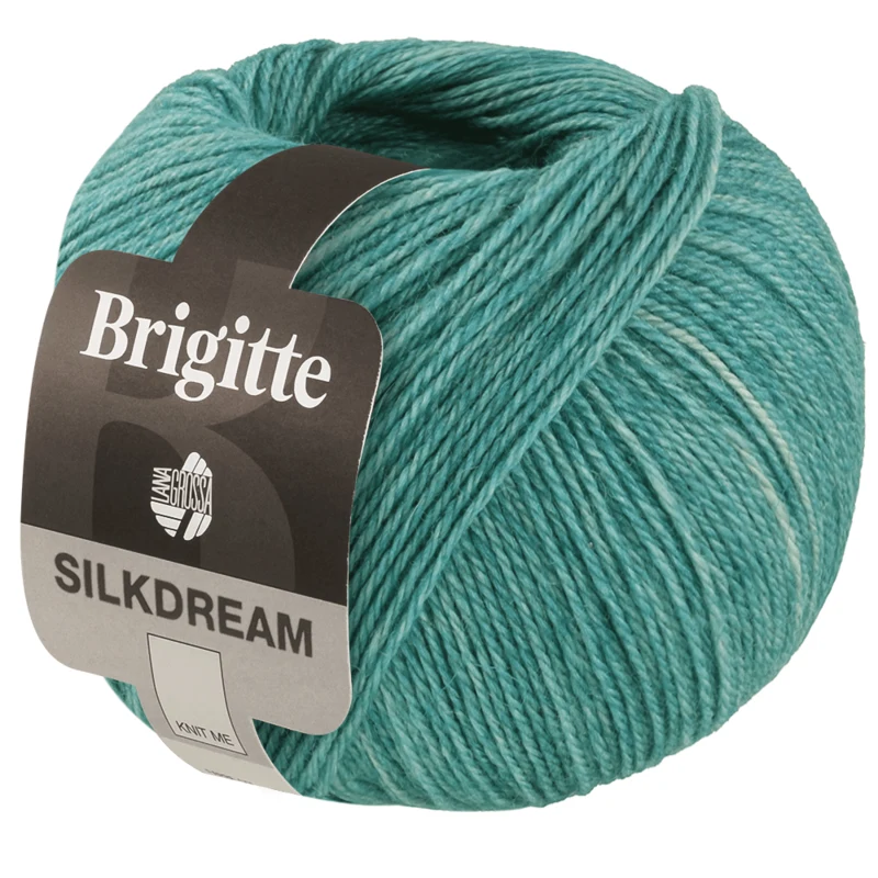 Lana Grossa Brigitte Silkdream 14 Turquoise green
