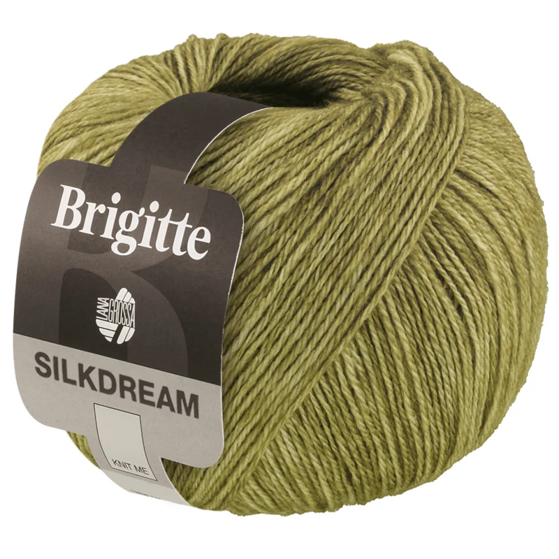 Lana Grossa Brigitte Silkdream 06 Khaki