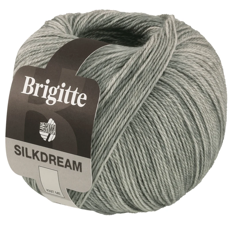 Lana Grossa Brigitte Silkdream 15 Grey