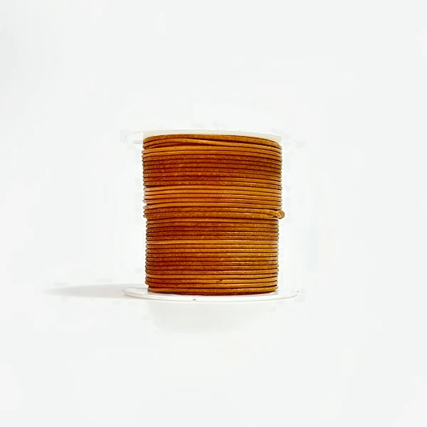 HobbyArts Leather Cord, 10 m, Natural 1.00 mm