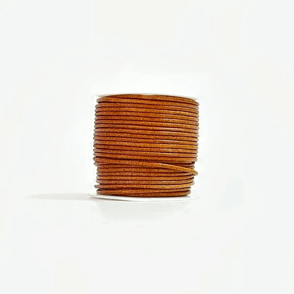 HobbyArts Leather Cord, 10 m, Natural 1.50 mm