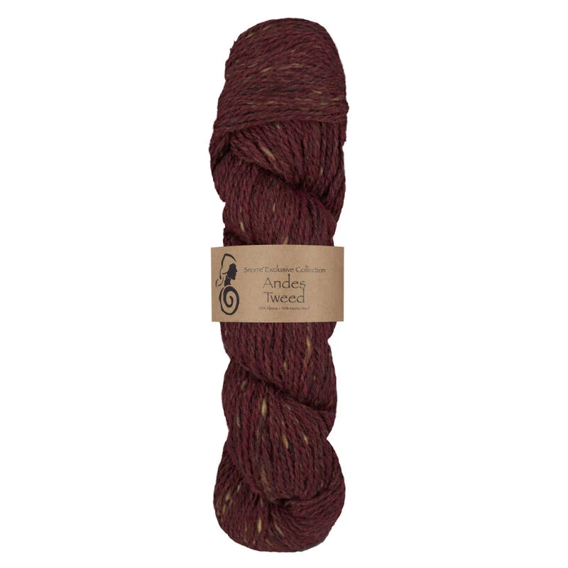 Viking Snorre Andes Tweed 258 Burgundy