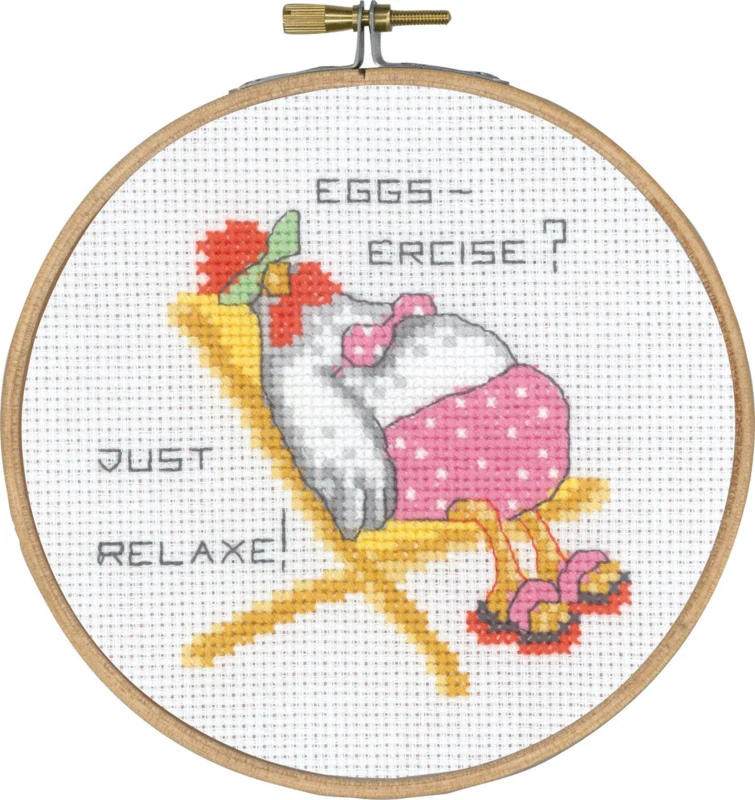 Embroidery Kit Egg eraser with/5810/13 13 dia.