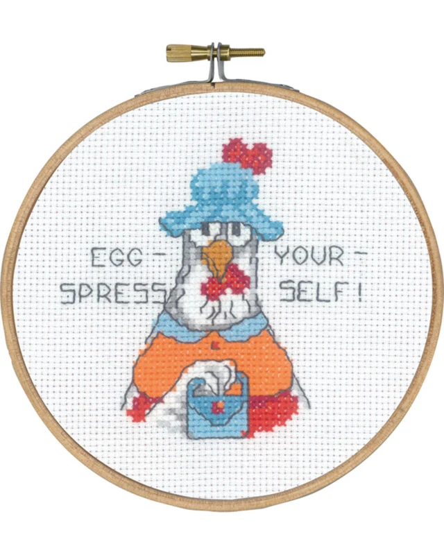 Embroidery Kit Egg-Spress 5810/13 13 cm dia. / 5 in dia.