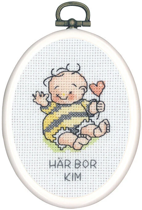 Embroidery Kit Kim 1 w/R5961/00 7 x 9 cm / 2.76 x 3.54 in