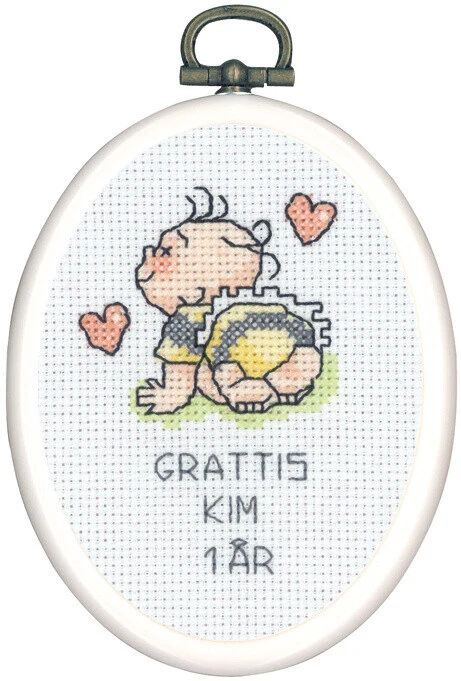 Embroidery Kit Kim 2 w/R5961/00 7 x 9 cm / 2.76 x 3.54 in