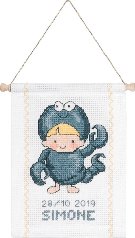 Embroidery Kit Scorpion B5129/18 18 x 25 cm / 7.09 x 9.84 in
