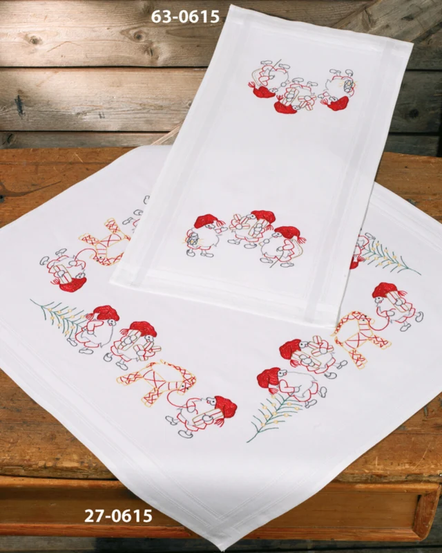 Embroidery Kit Gnome Collection 80 x 80 cm / 31.5 x 31.5 in