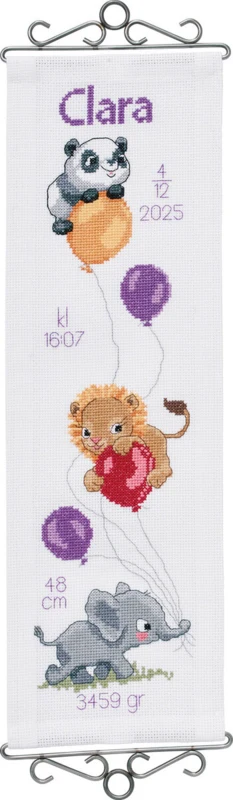 Embroidery Kit Clara B5124/14 14 x 45 cm / 6 x 18 in