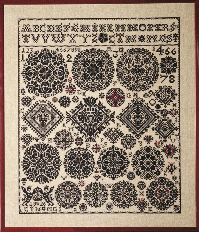 Embroidery Kit Vierlande 1826 54 x 63 cm / 21.26 x 24.80 in