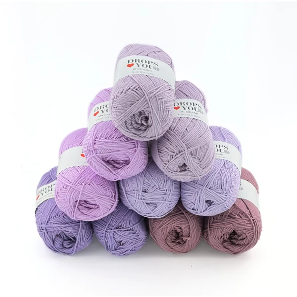 DROPS Loves You 7 - Lavender Fields 10 balls