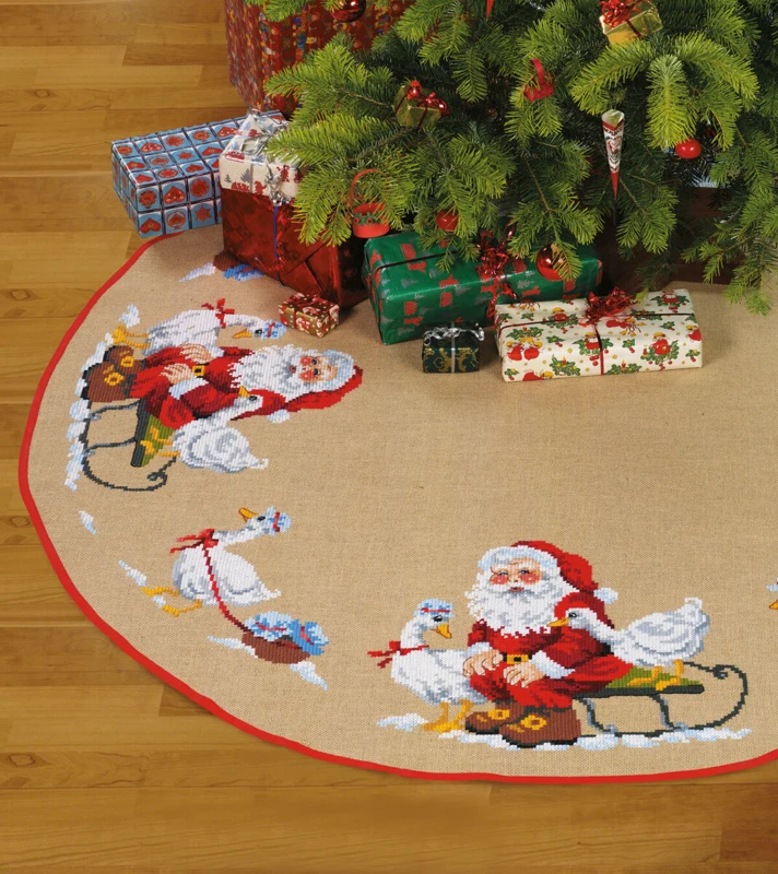 Embroidery Kit Maxi Elf / Geese Ø 170 cm / Ø 67 in dia.