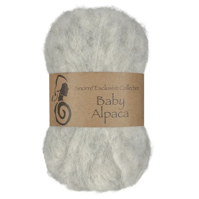 Viking Snorre Baby Alpaca 312 Pearl grey