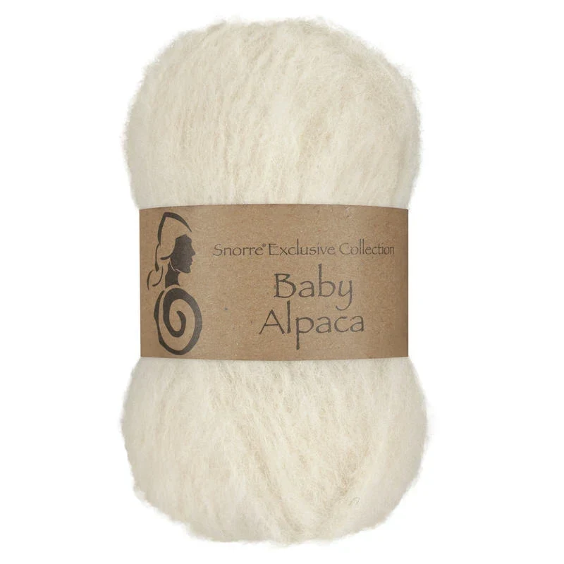 Viking Snorre Baby Alpaca 302 Natural white