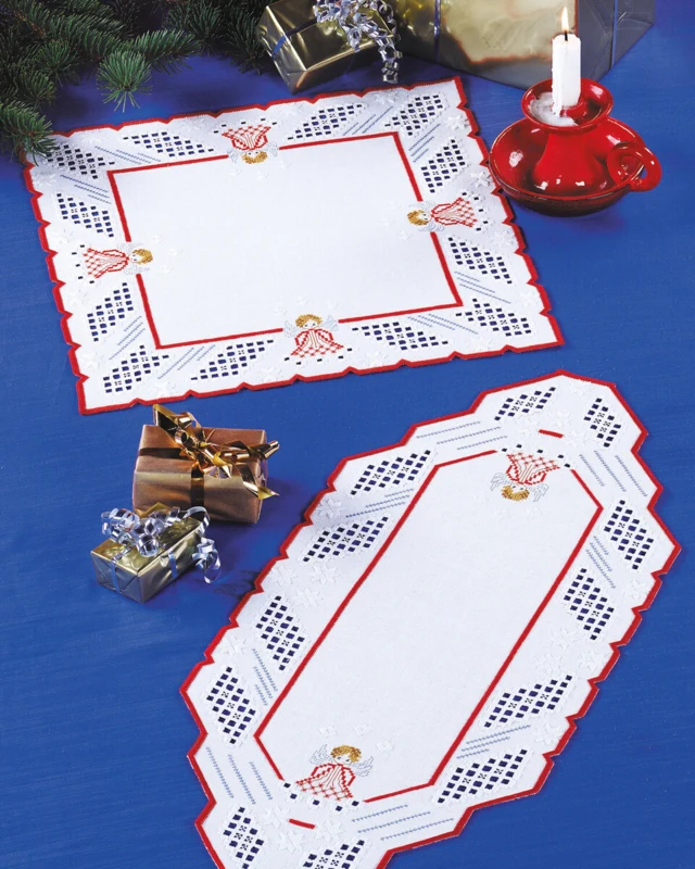 Embroidery Kit Hardanger 29 x 65 cm / 11.42 x 25.59 in