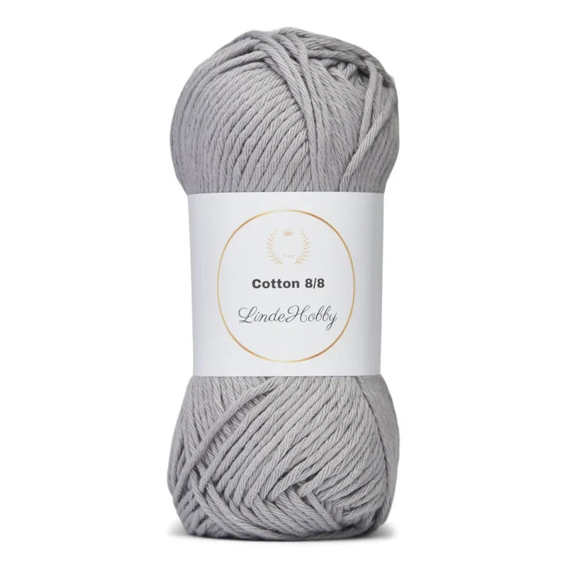 LindeHobby Cotton 8/8 – Natural Harmony, 10 balls 068 Ghiaccio