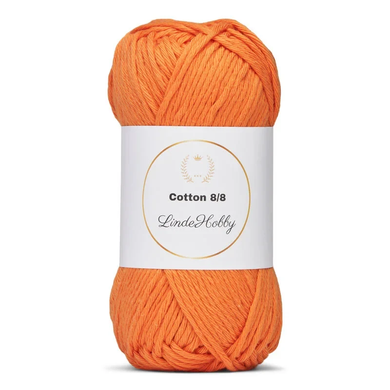 LindeHobby Cotton 8/8 - Soft Pastel Dream, 10 balls 042 Albicocca