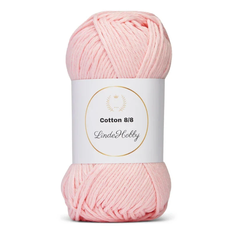 LindeHobby Cotton 8/8 - Soft Pastel Dream, 10 balls 092 Ninfea