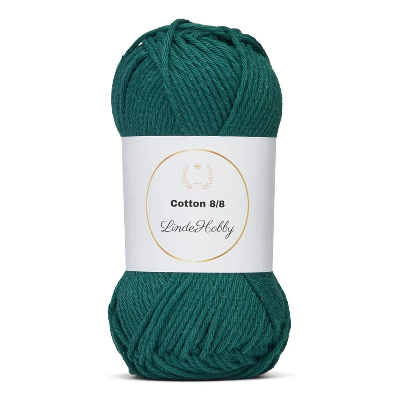 LindeHobby Cotton 8/8 – Autumn Glow, 10 balls 062 Bosco