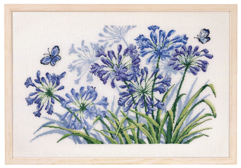 Embroidery Kit The Flower of Love 56x39 cm / 22x15 in