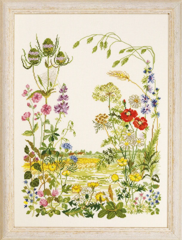 Embroidery Kit Spider Web 33 x 45 cm / 12.99 x 17.72 in R5409