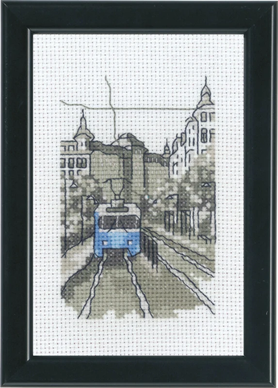 Embroidery Kit Gotheburg 10 x 15 cm / 3.94 x 5.91 in