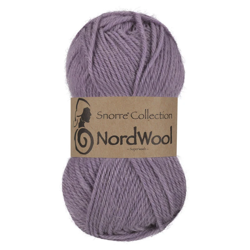 Viking Snorre NordWool 168 Dark lilac