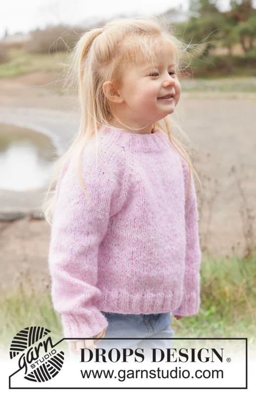 50-10 Magic Mist Sweater by DROPS Design