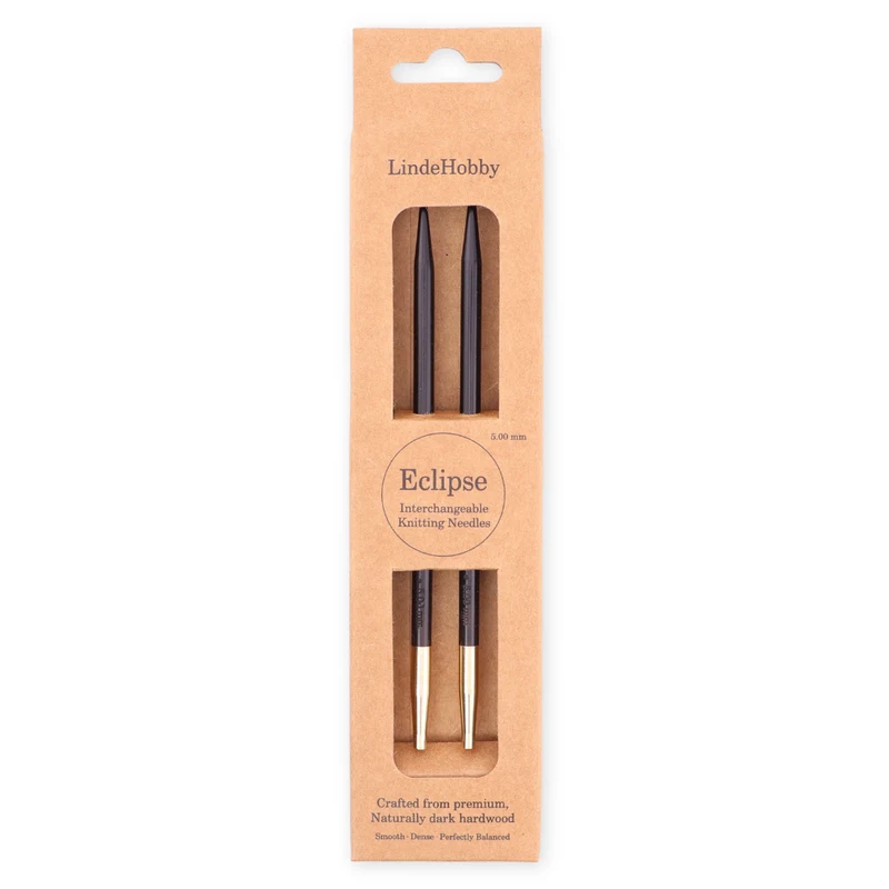 LindeHobby Eclipse Interchangeable Circular Needles, 13 cm 5.00 mm