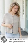 259-21 Moon Dust Cardigan by DROPS Design
