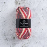 Svarta Fåret Sox Merino 4 ply 19 Apple cart