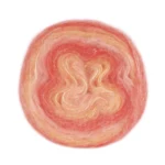 Gjestal Poppis 3107 Salmon pink/peach gradient
