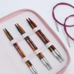 KnitPro Symfonie 2 Interchangeable Circular Needle Set, Starter Set, 13 cm