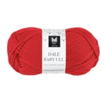 Gjestal Baby Ull 8547 Red orange